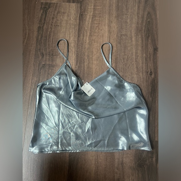 NWT FREE PEOPLE SUNSET SHIMMER CAMI TOP SIZE L - Picture 4 of 4